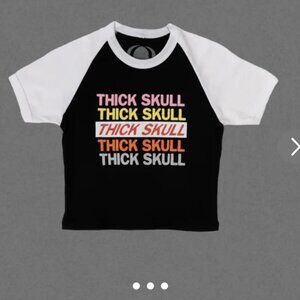 Thick Skull Baby Raglan